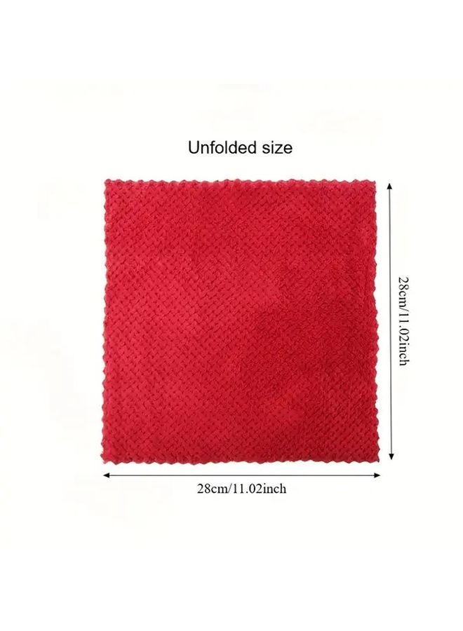 Red Square Bear Towels Ideal Gift For Weddings Birthdays Christmas - Image 5